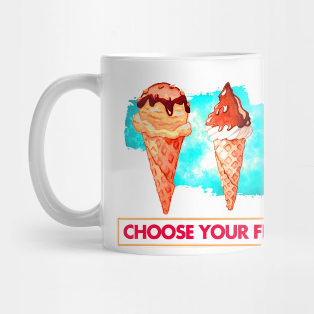 ICE CREAM FLAVOR by theanomalius_merch